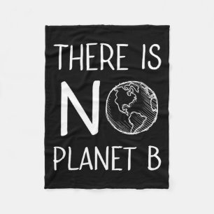 Cobertor De Velo Não Há Planeta B Consciência Ativismo Ambiental