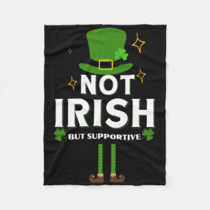 Cobertor De Velo Não Irlandês Mas Divertido Apoio ao Pub Crawl Irla