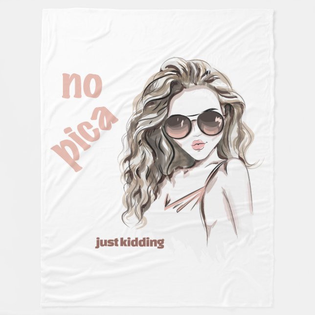 Cobertor De Velo Não picante (Frente)