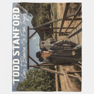 Cobertor De Velo Não posso culpar-me por Tryin' Fleece Blanket