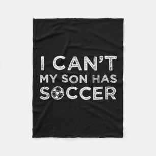 Cobertor De Velo Não Posso, Meu Filho Tem Futebol Pai ou Mãe Engraç