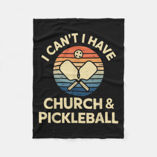 Cobertor De Velo Não posso ter Igreja e Ckleball