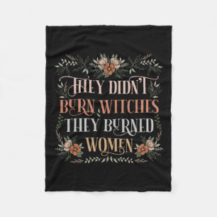 Cobertor De Velo Não queimaram bruxas que queimaram mulheres - femi
