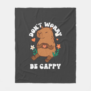 Cobertor De Velo Não se preocupe, seja Cappy 