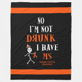 Cobertor De Velo Não sou Bebado de ter MS