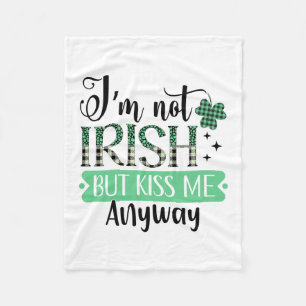Cobertor De Velo Não Sou Irlandês, Mas Beije-Me De Qualquer Forma