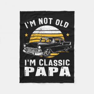 Cobertor De Velo Não sou velho, sou Clic Papai Carro Musculoso Engr