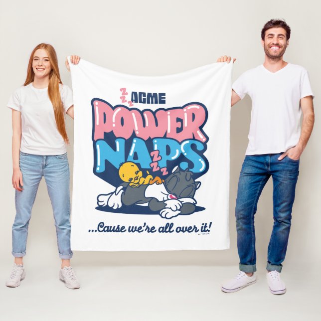 Cobertor De Velo Naps de energia do Baby TWEETY™ & SYLVESTER™ (In Situ)