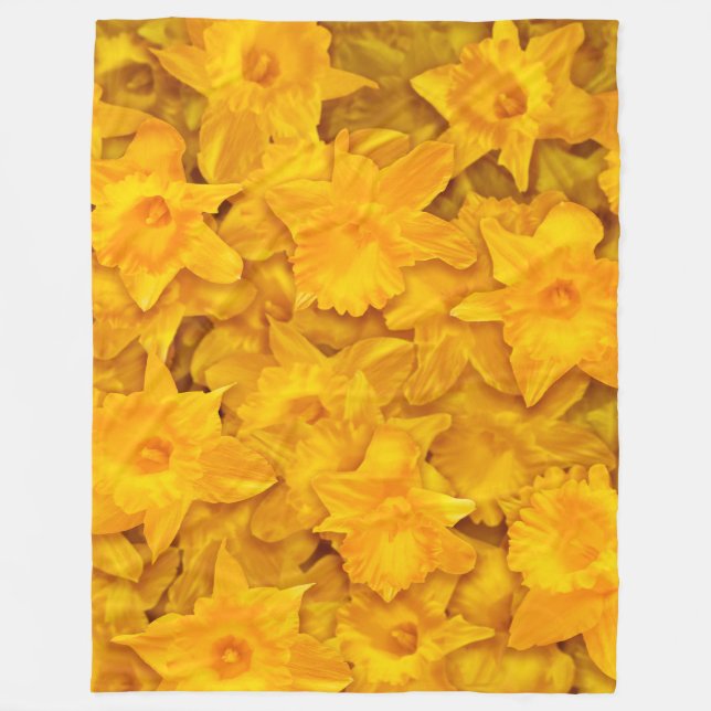 Cobertor De Velo Narcissus Flowers (Frente)