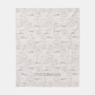 Cobertor De Velo Nascente Natural da Árvore de Aniversário do Exter