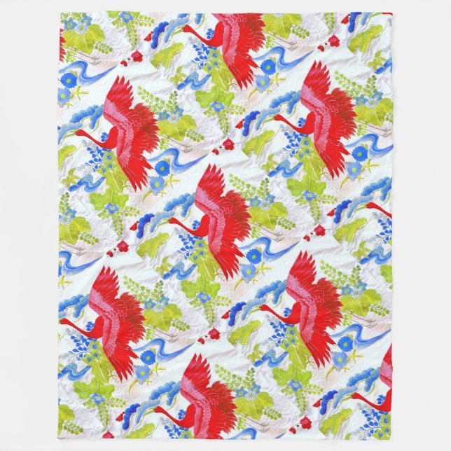 Cobertor De Velo Nascentes majestosos em nuvens Espalham-se (Frente)