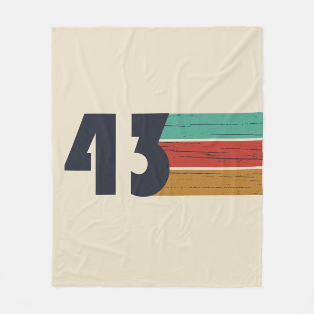 Cobertor De Velo nascer de aniversário de 1943 (Frente)