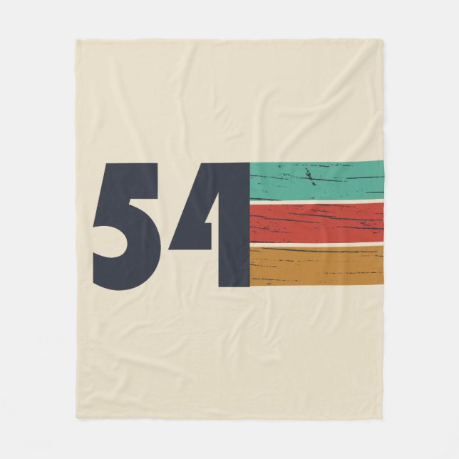 Cobertor De Velo nascer de aniversário de 1954 (Frente)