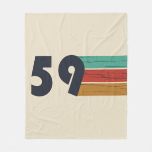 Cobertor De Velo nascer de aniversário de 1959