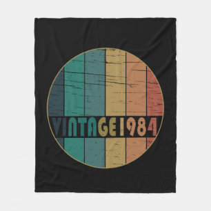 Cobertor De Velo Nascer de aniversário de 1984