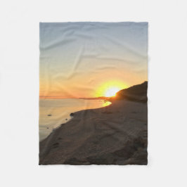 Cobertor De Velo Nascer do Sol Sobre o Long Island Sound
