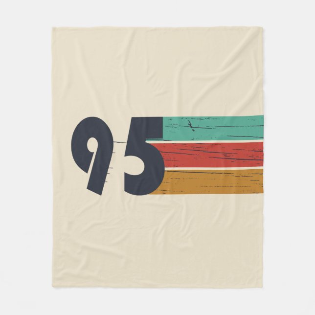 Cobertor De Velo Nascer em 1995 presente de aniversário de 30 anos  (Frente)