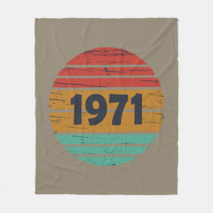 Cobertor De Velo Nascer em presente de aniversário de 1971