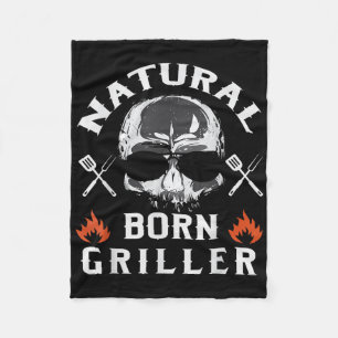 Cobertor De Velo Nascer Natural Griller Funny Churrasco Grill