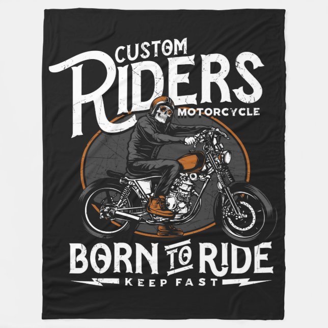 Cobertor De Velo Nascido para pilotar motocicletas (Frente)