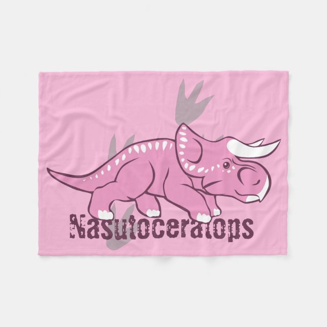 Cobertor De Velo Nasutoceratops (Frente (Horizontal))