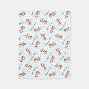Cobertor De Velo Natal Am Funcionarios Fleece Blanket