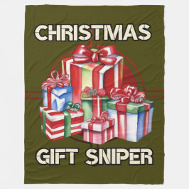 Cobertor De Velo Natal, atirador, presente, exército