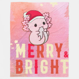 Cobertor De Velo Natal Axolotl