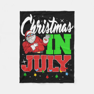Cobertor De Velo Natal Em Julho Feliz Natal Verão Engraçado San