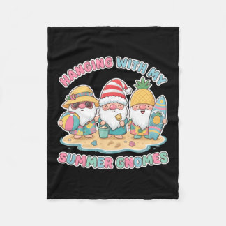 Cobertor De Velo Natal em Julho Pendurado Com Meus Gnomos de Verão