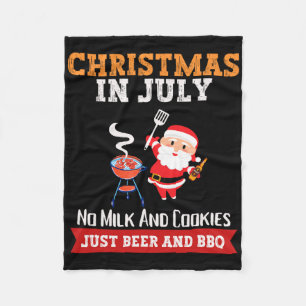 Cobertor De Velo Natal Em Julho Sem Leite Apenas Cerveja Churrasco