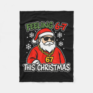 Cobertor De Velo Natal engraçado crianças 6-7 67 Seis Sete Meme Men