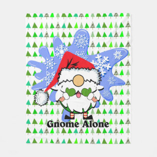 Cobertor De Velo Natal Gnomo Sozinho Filme Bonito Paródia XMas Árvo