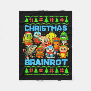 Cobertor De Velo Natal italiano engraçado Rot Cerebral Italiano