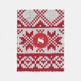 Cobertor De Velo Natal Knit