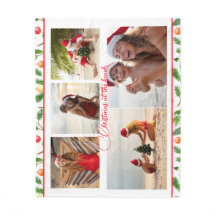 Natal Na Praia 5 Foto Collage Modern