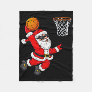 Cobertor De Velo Natal Papai Noel Dunking A Skett Boys Kids X
