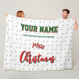 Cobertor De Velo natal, personalizado, Cobertor, Fleece & Sherpa