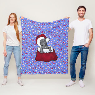 Cobertor De Velo Natal Pittie Fleece Blanket