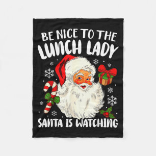 Cobertor De Velo Natal Seja Legal Com A Senhora Do Almoço O Papai N