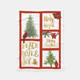 Cobertor De Velo Natal Sherpa Blanket