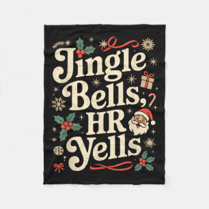 Cobertor De Velo Natal Vintage Sarcástico Retro Violação de RH Fora