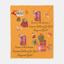 cobertor de velo natalino para crianças presentes 