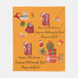 cobertor de velo natalino para crianças presentes 