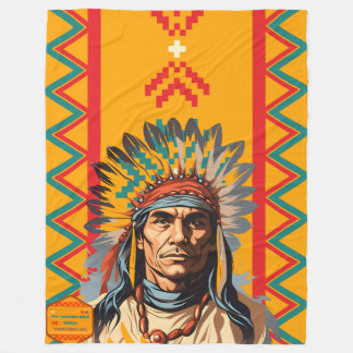Cobertor De Velo  Native American Tribal Custom Family Name Blanket