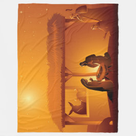 Cobertor De Velo Natividade Bebê Jesus Mary Joseph Natal