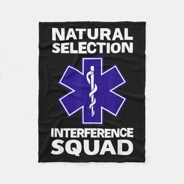 Cobertor De Velo Natural Selection Interference Squad Paramedic Fun (Frente)