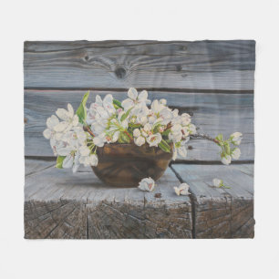 Cobertor De Velo Natureza-Morta com Flor de Maçã – Impressão de Art