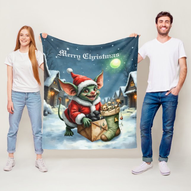 Cobertor De Velo Naughty List Delivery: The Goblin Clause Chronicle (In Situ)