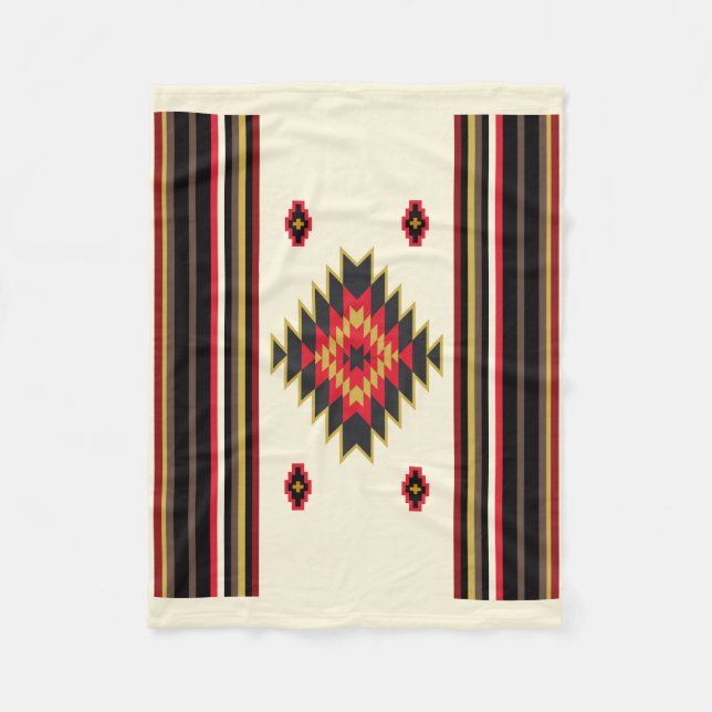 Cobertor De Velo Navajo Blanket Design 6 (Frente)